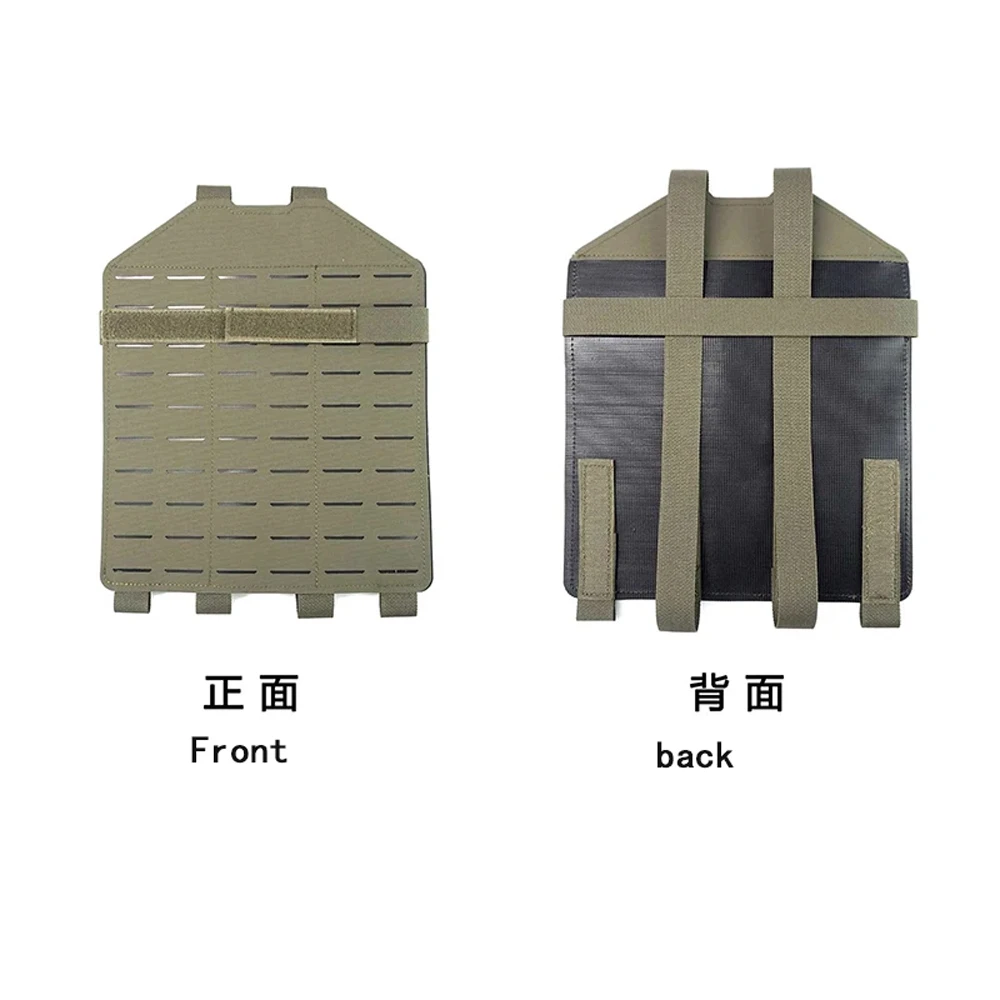 Panel trasero MOLLE de corte láser para chaleco táctico - imagen 2