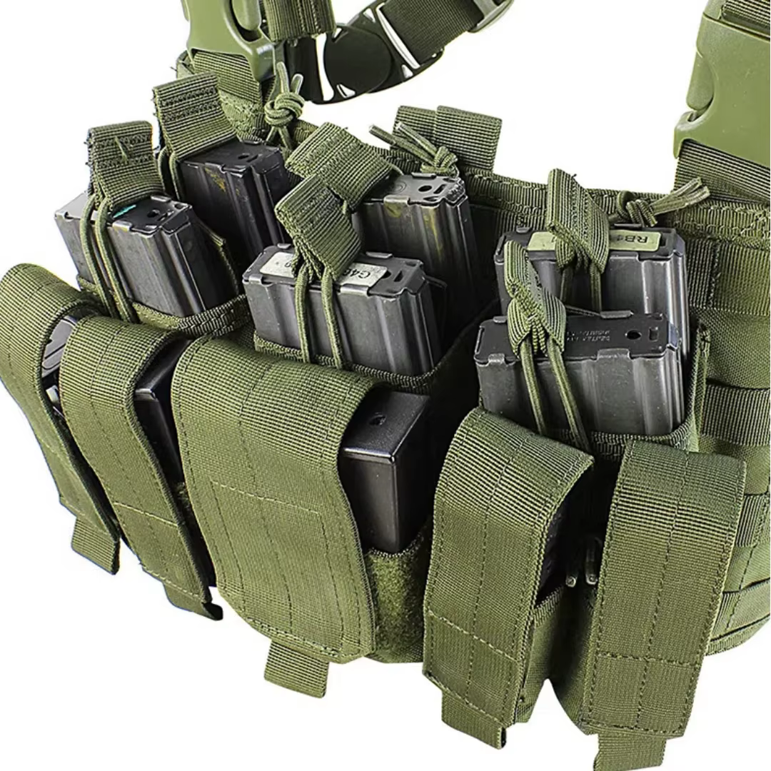 Chaleco táctico colgante de pecho ligero para exteriores - imagen 4