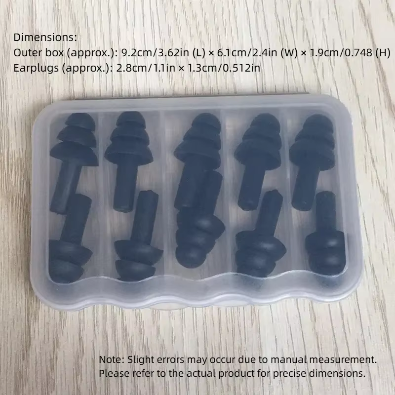 Tapones de silicona para oídos acuáticos