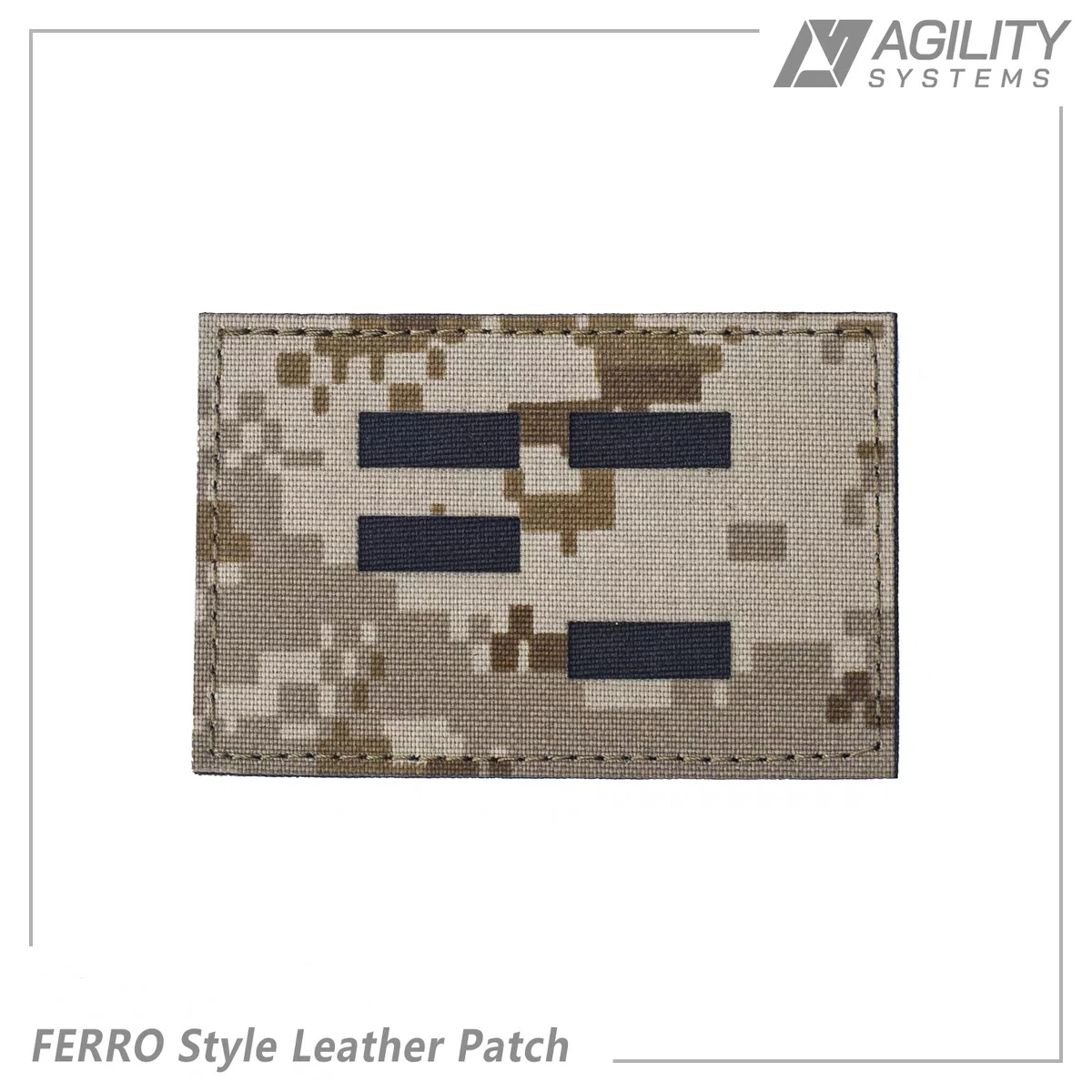 Parche táctico IR FERR O con corte láser para insignia de brazo