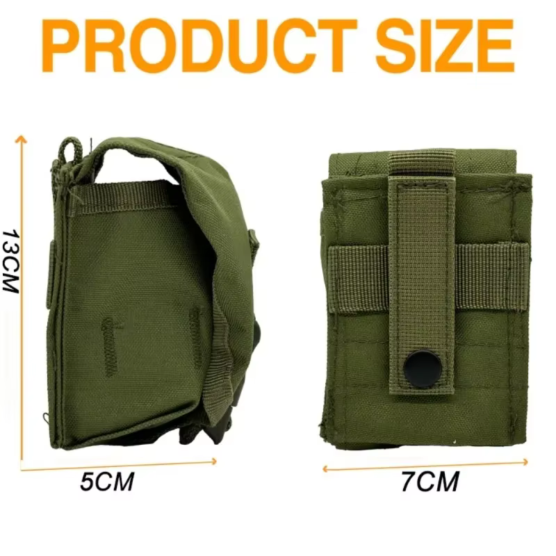Portagranadas MOLLE táctico para chaleco individual y doble - imagen 4