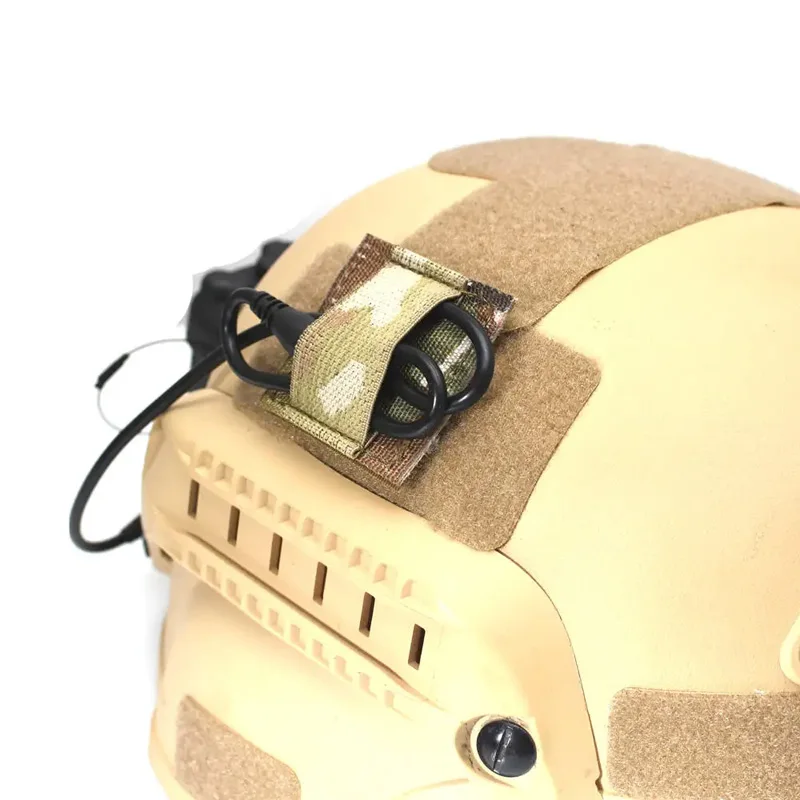 Arnés retención de cable para casco NVG con intercomunicador - imagen 2
