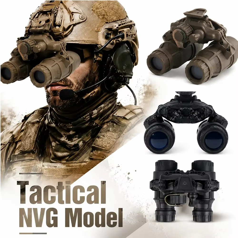 NVG DTNVS gafas visión nocturna táctica para casco FAST, montaje G19 - imagen 5