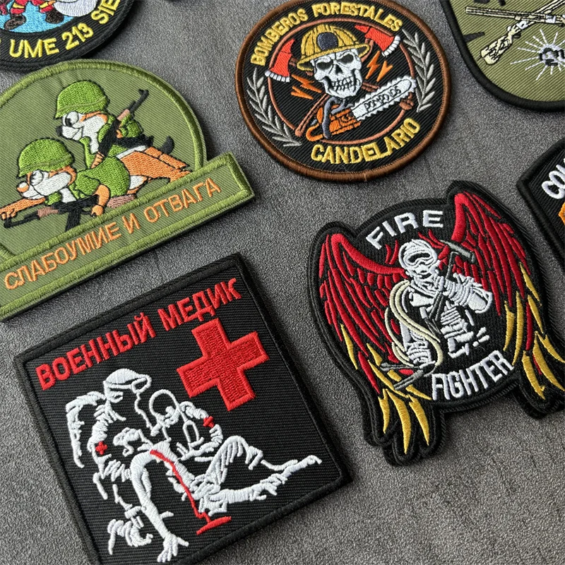 Parches chevron para insignias y moral