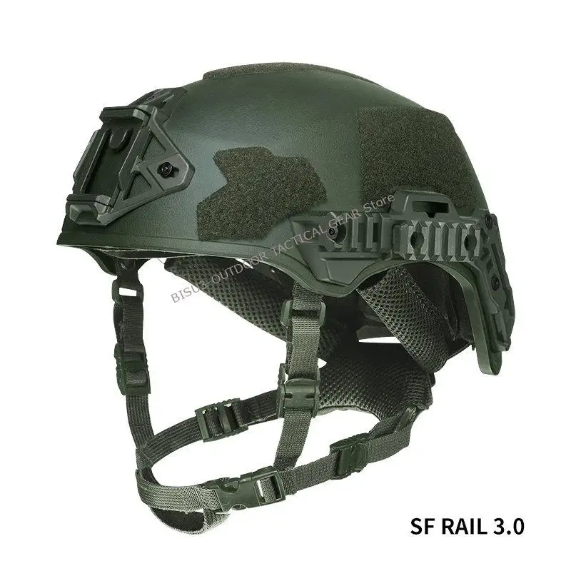 Casco táctico Wendy EXFIL SF Rail3.0 ABS con arnés ajustable