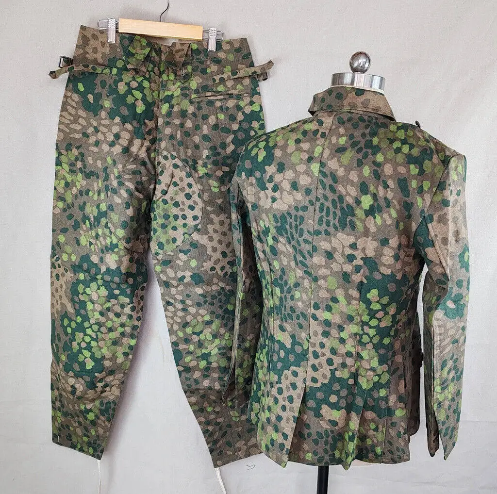 Uniforme M43 DOT44 camuflaje Pea para recreación cine TV - imagen 4