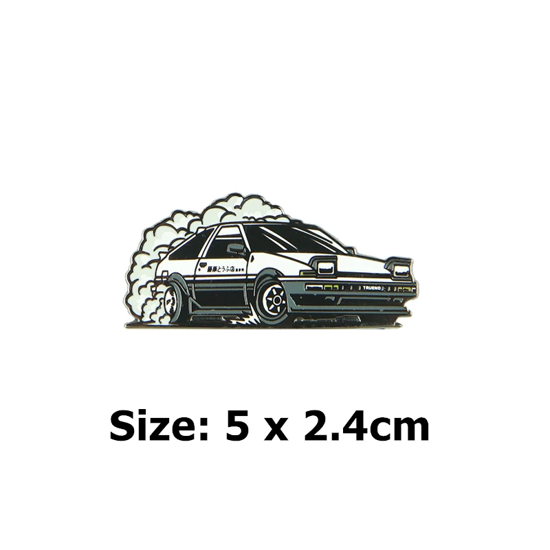 Takumi Fujiwara parche táctico Initial D AE86 para mochila y ropa - imagen 5