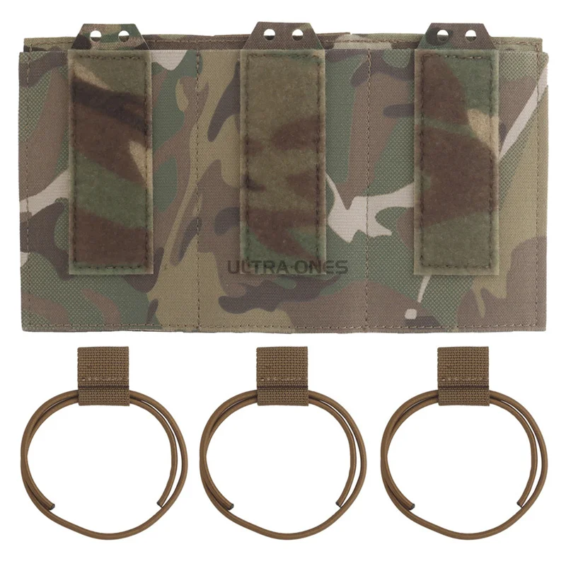 Portacargadores tácticos MOLLE bolsa elástica multiusos cargadores - imagen 3