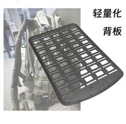 Panel trasero mochila táctica placa fibra carbono interior ligera