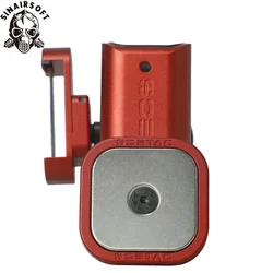 SINAIRSOFT bolsa portarevistas IPSC universal con clips magnéticos