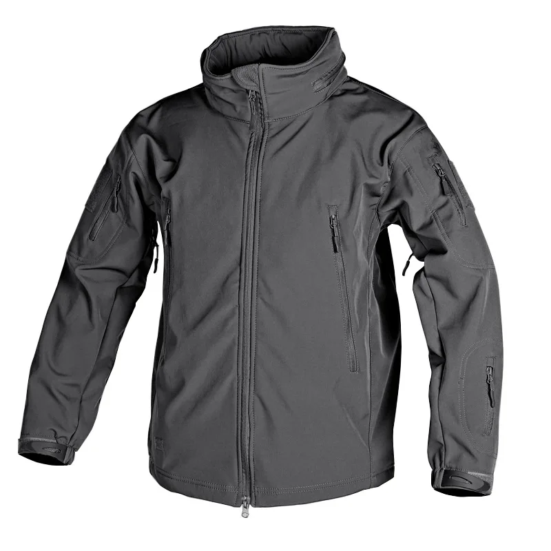Chaqueta Softshell táctica impermeable forro polar hombre invierno - imagen 5
