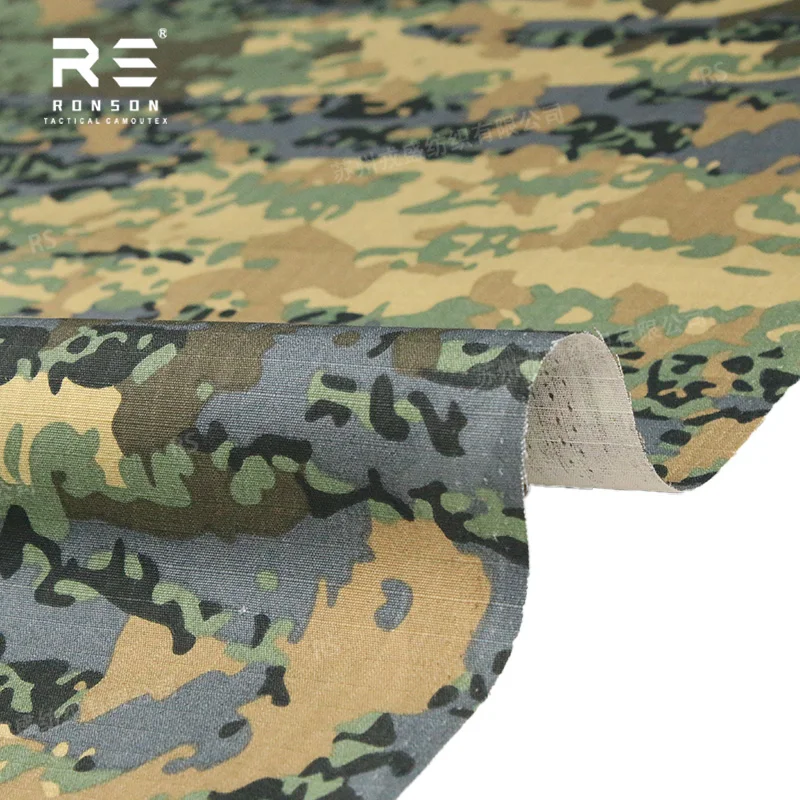 Tela NYCO ripstop camuflaje Woodland austriaco para uniformes - imagen 5