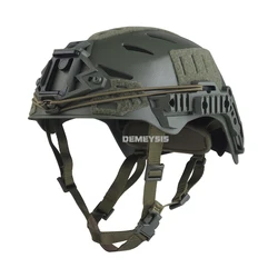 Casco táctico con suspensión Wendy para paintball, airsoft y combate CS
