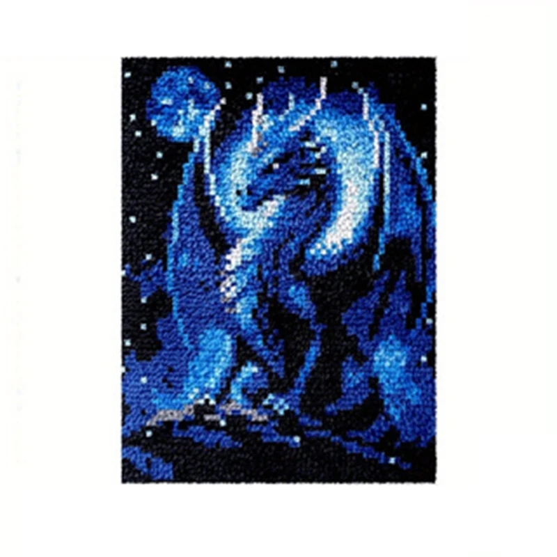 Kit de ganchillo Smyrna para alfombra con animales de dibujos - imagen 5