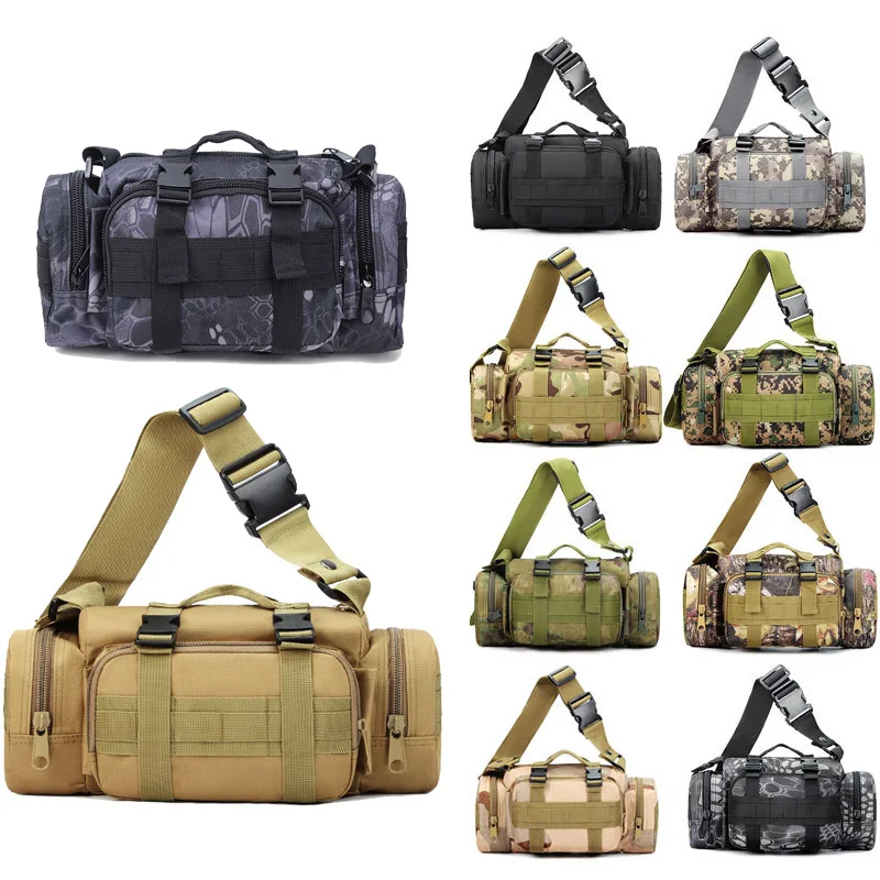 Riñonera táctica MOLLE de exterior para senderismo y acampada - imagen 5