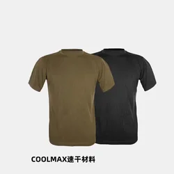 Camiseta táctica hombre secado rápido transpirable antiestática