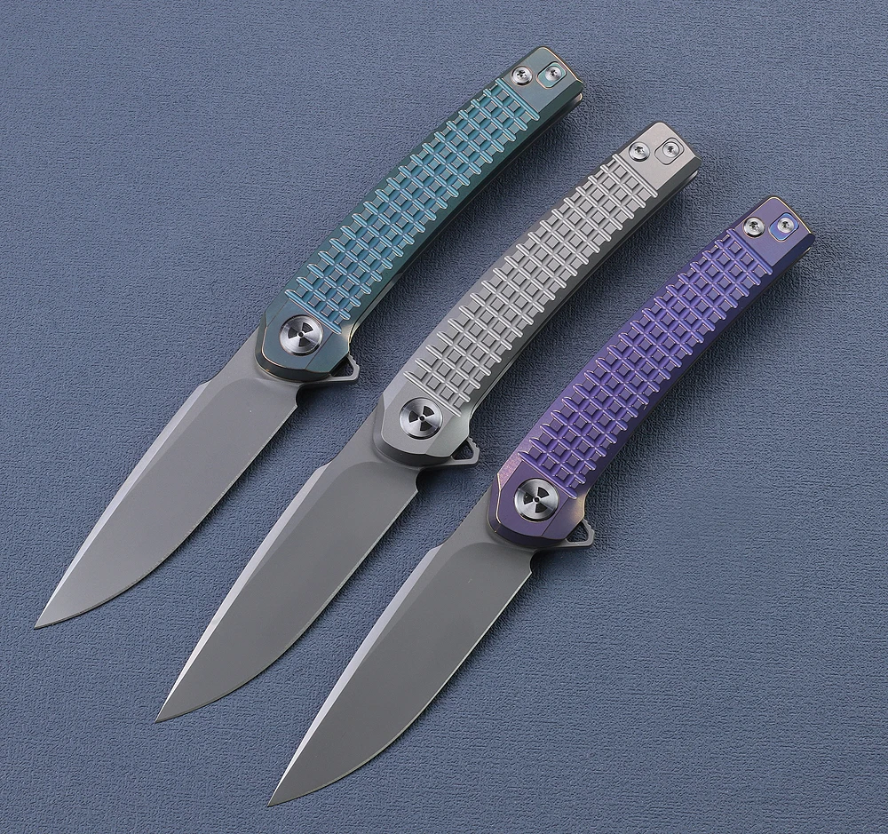Vista del cuchillo plegable LEMIFSHE JR9613