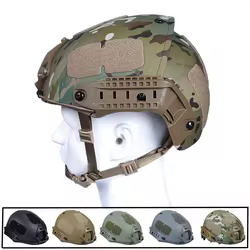 Casco Táctico Semi Cubierto Estilo AF con Sistema MOLLE – Airsoft Paintball