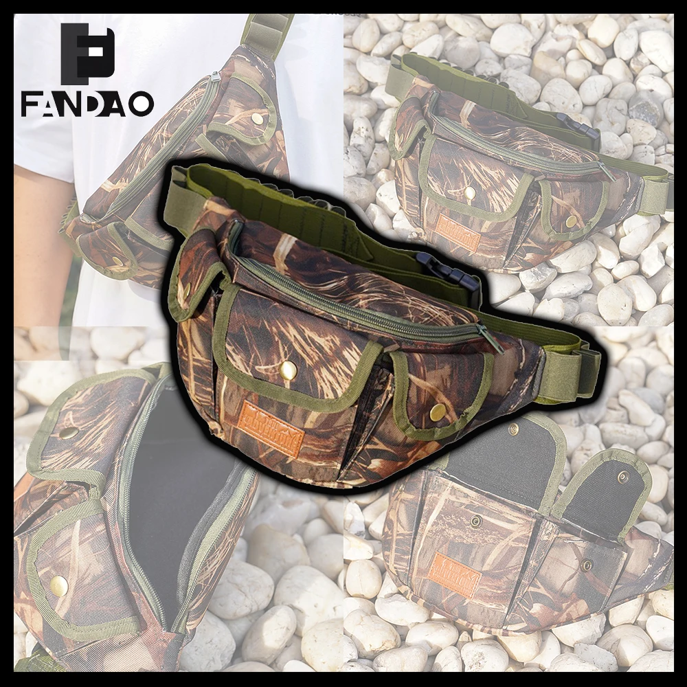 Detalle del organizador y el estilo de camuflaje