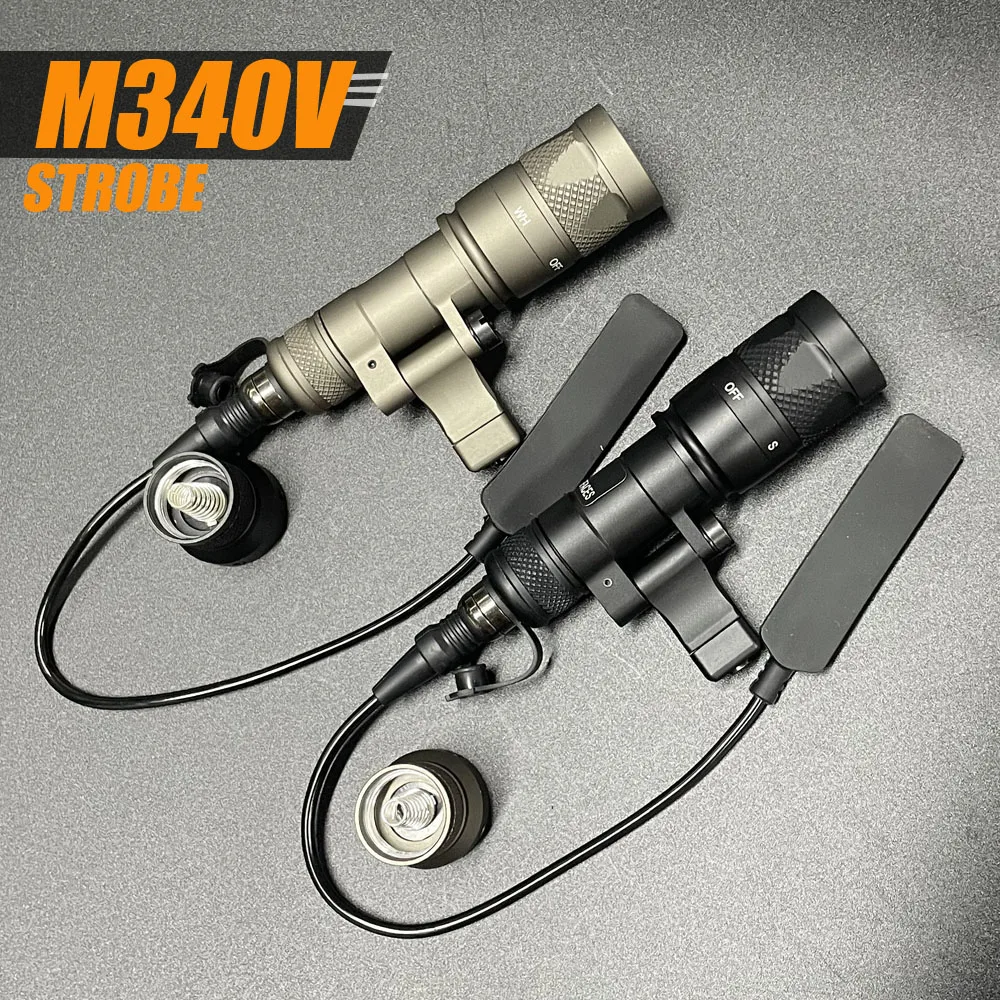 Vista general de la luz táctica SF M340V