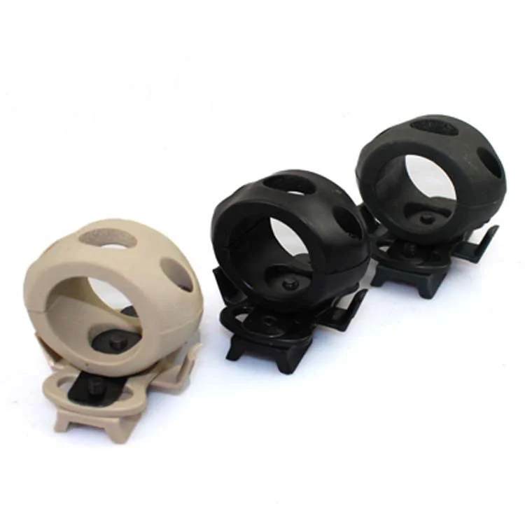Soporte linterna táctico MICH Fast, clip casco liberación rápida - imagen 3