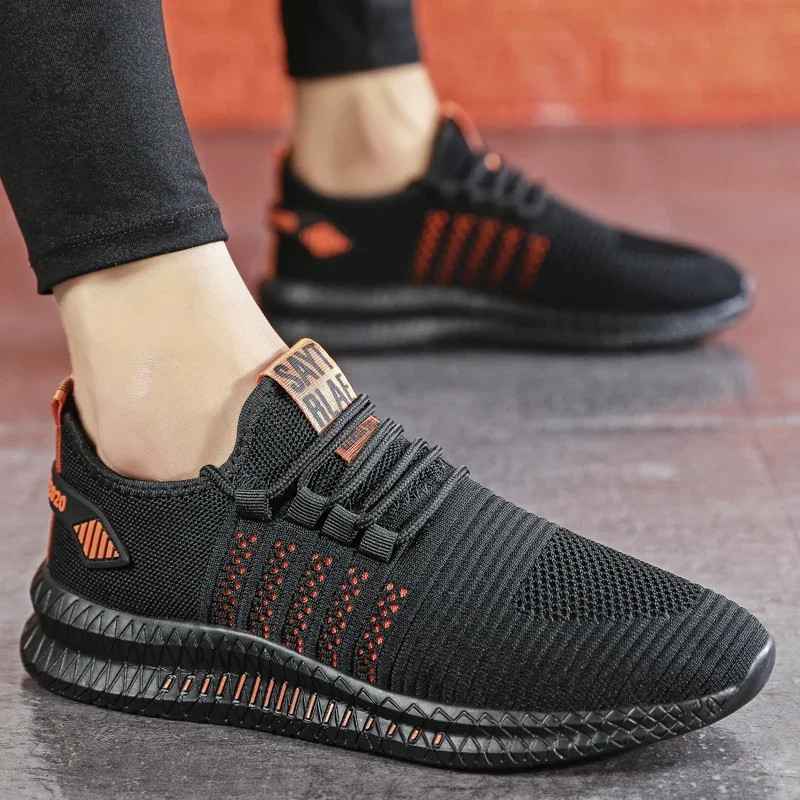 Zapatillas transpirables hombre para caminar ligeras con cordones - imagen 5