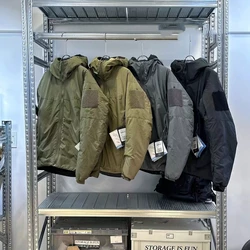 Chaqueta táctica impermeable acolchada C Leaf con capucha, invierno