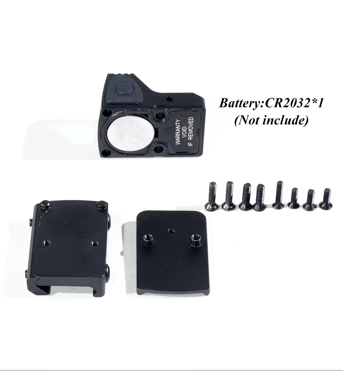 Mira Táctica Punto Rojo RM06 3.25 MOA Compatible Glock - imagen 5