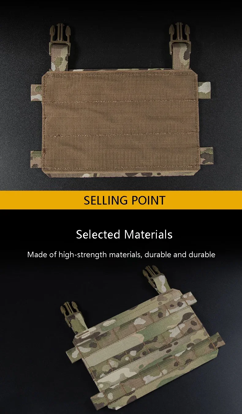 Panel MOLLE THORAX instalado
