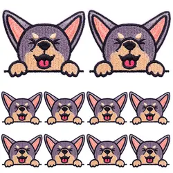 Parche perro autoadhesivo dibujo infantil para ropa