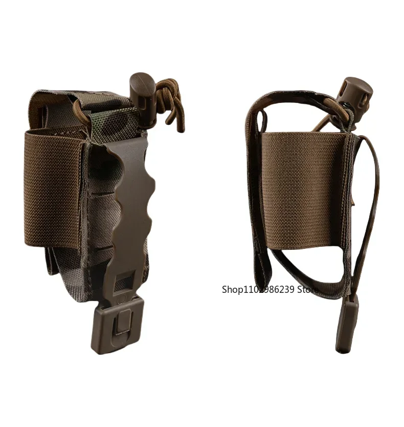 WG Frag bolsa porta granada elástica táctica MOLLE PALS cinturón - imagen 4