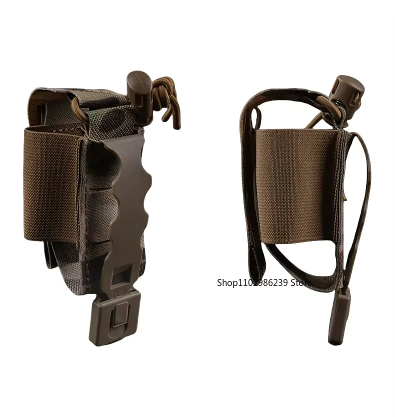 WG Frag bolsa porta granada elástica táctica MOLLE PALS cinturón - imagen 4