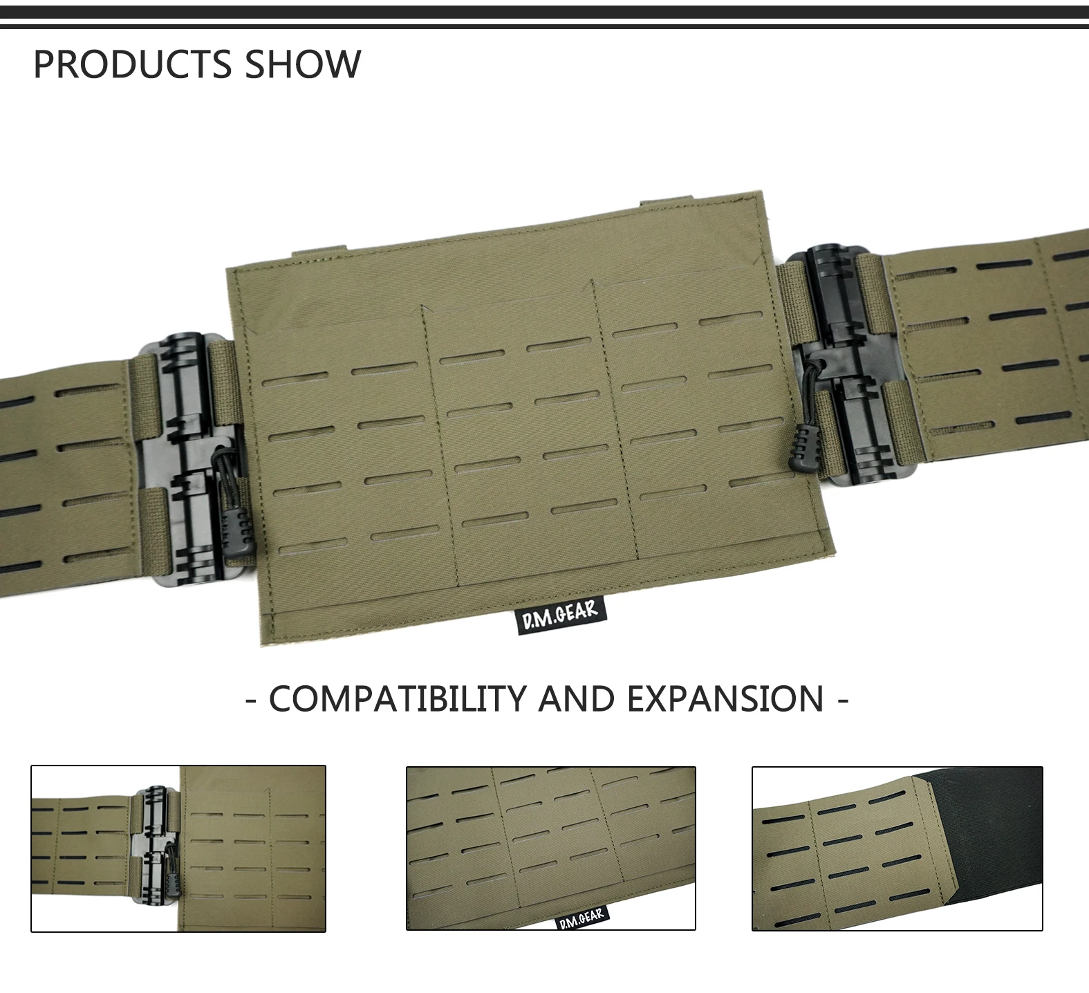 Chaleco táctico DMGear Ferro FCSK 2.0 JPC camuflaje modular con liberación rápida - imagen 5