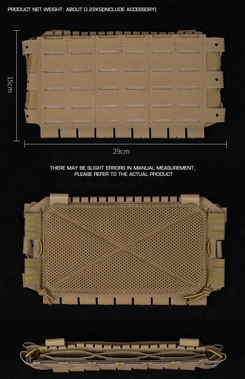 Bolsa para MOLLE en chaleco de caza
