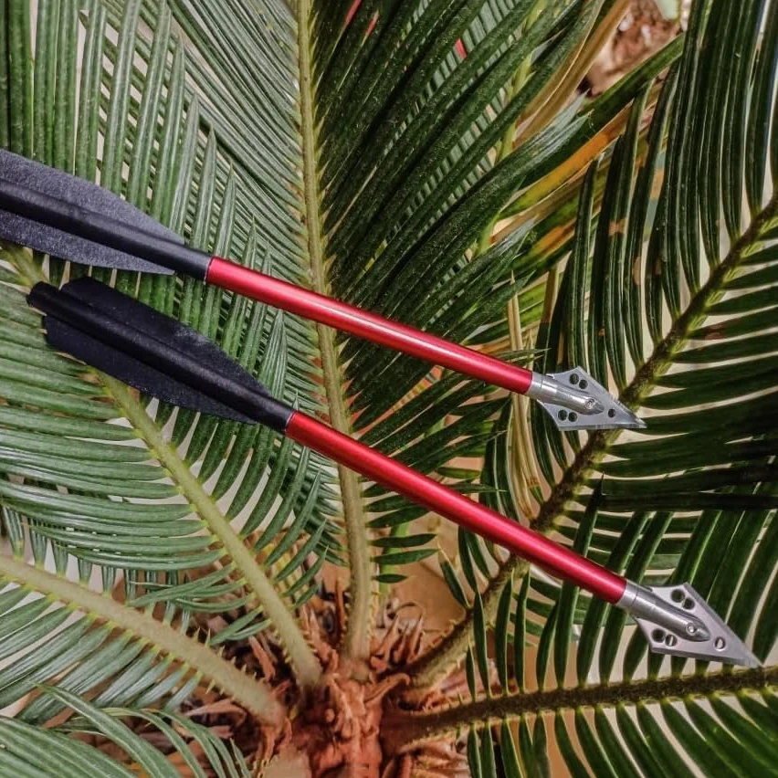 Dardos para tiro con arco punta metálica afilada para blanco - imagen 3