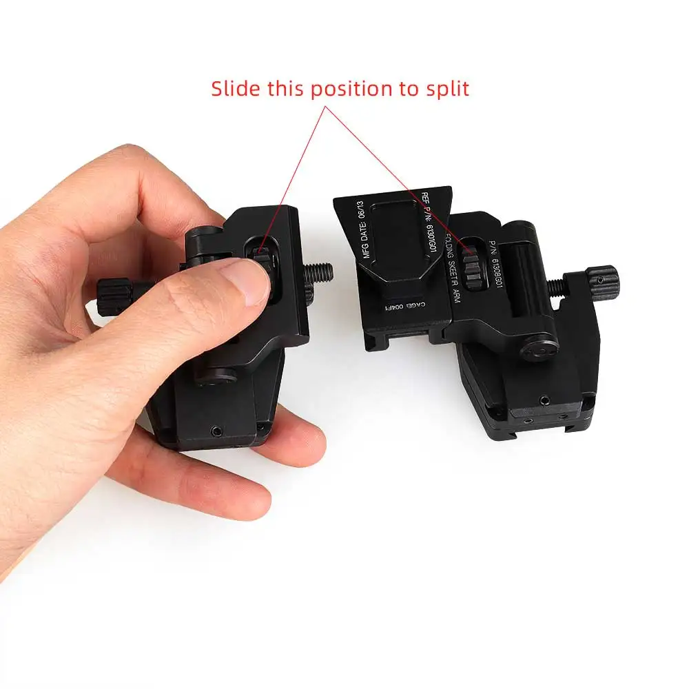 Adaptador montaje NVG PVS-14 puente binocular para gafas nocturnas - imagen 2