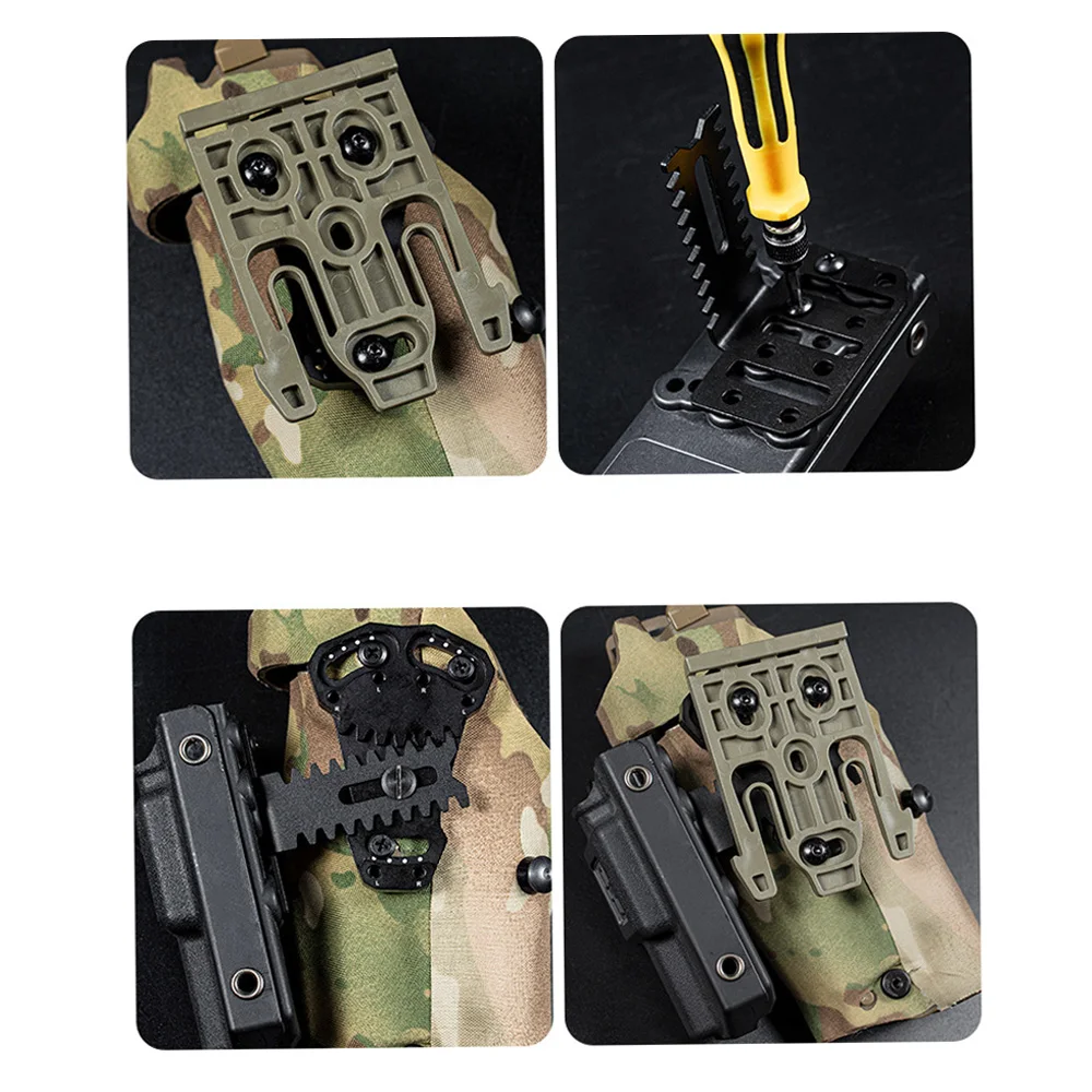 Funda táctica negativa NCP2 con sistema QLS para Airsoft - imagen 5