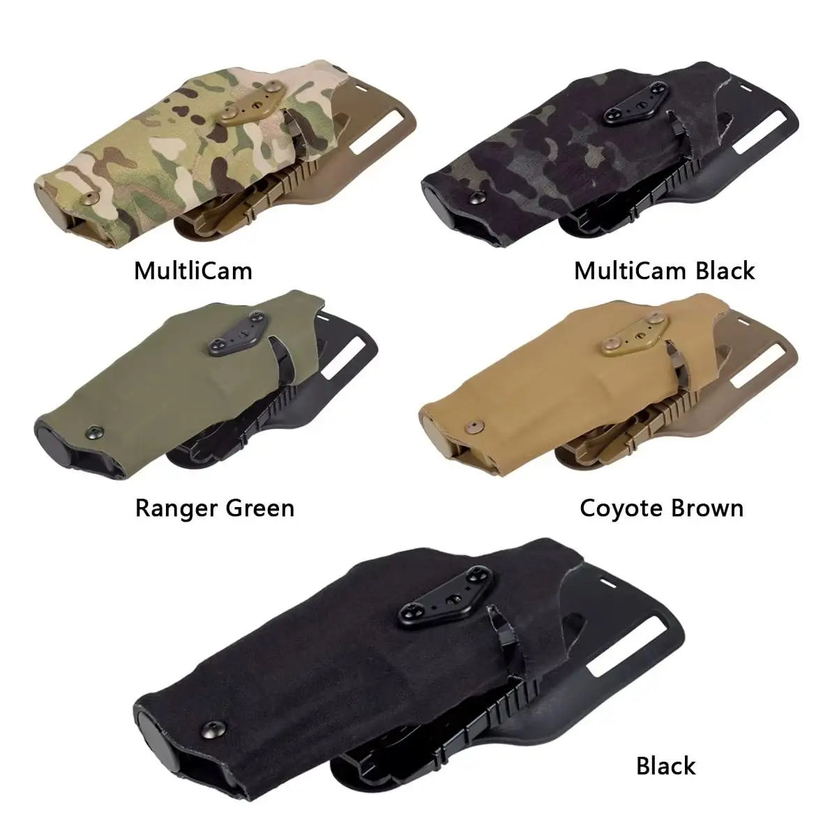 Funda táctica Glock G17/19 ALS zurda de extracción rápida con X300 - imagen 4