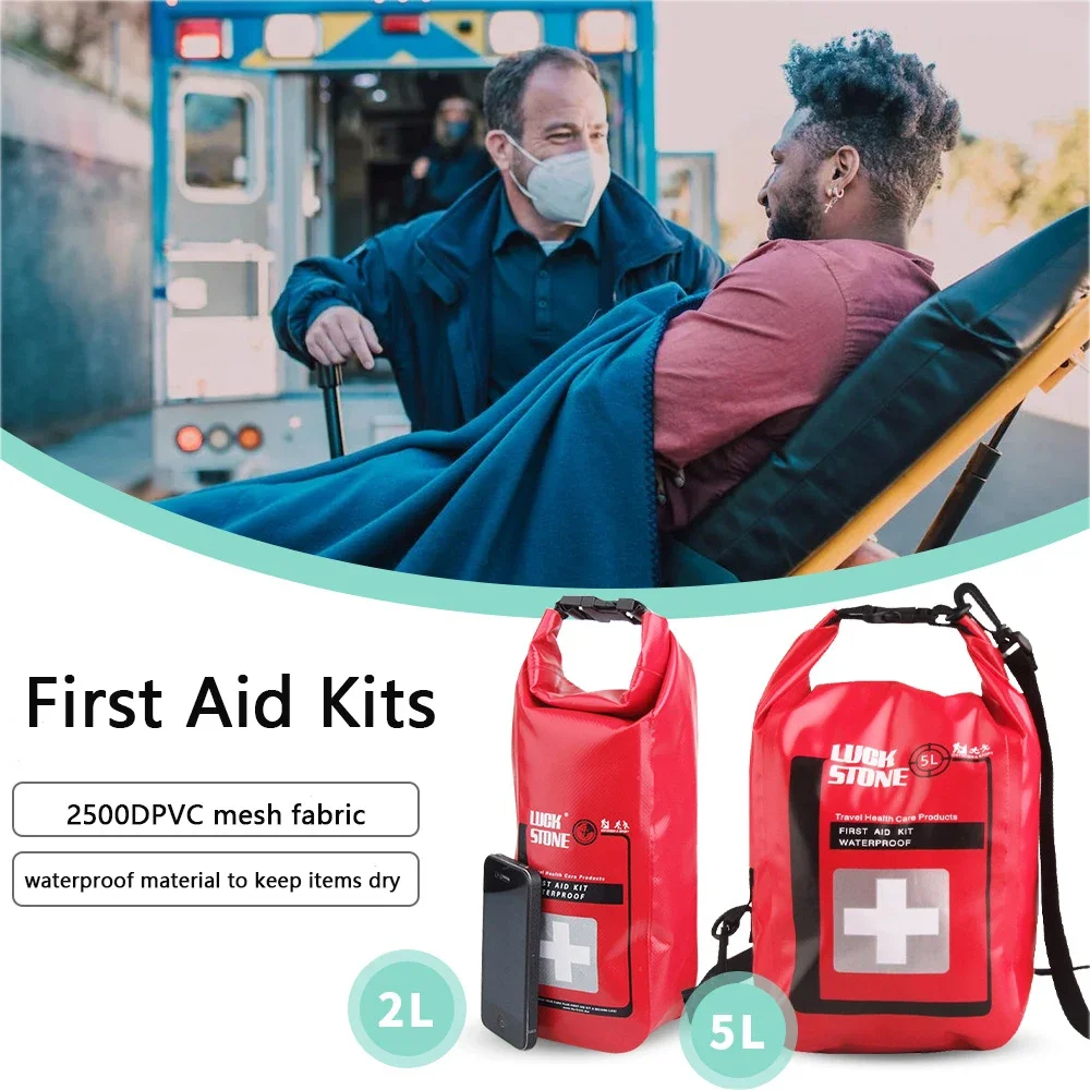 Bolsa de primeros auxilios portátil impermeable para exterior coche - imagen 2