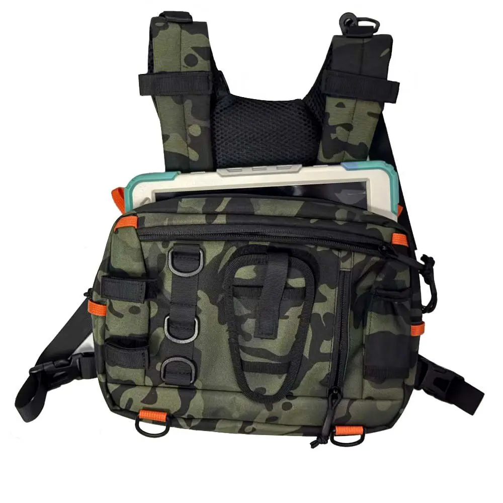 Bolsa táctica pecho EDC multifunción para chaleco o mochila - imagen 2