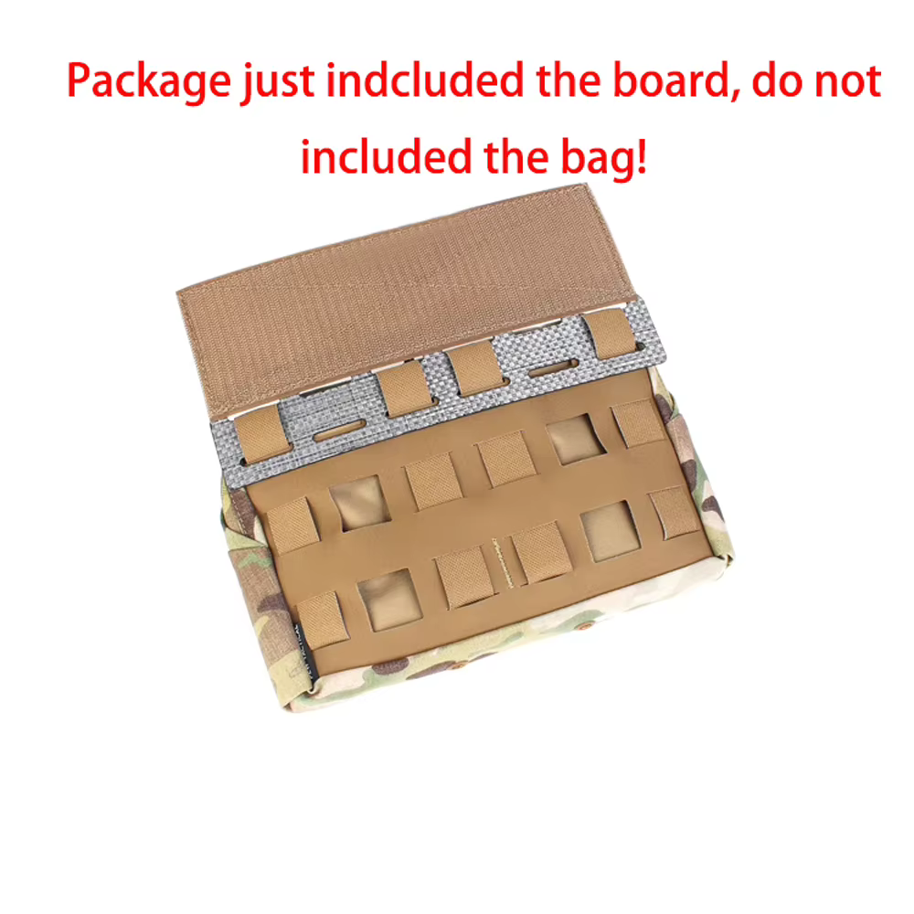 Chaleco táctico MOLLE con placa adaptadora y bolsa de transferencia - imagen 5