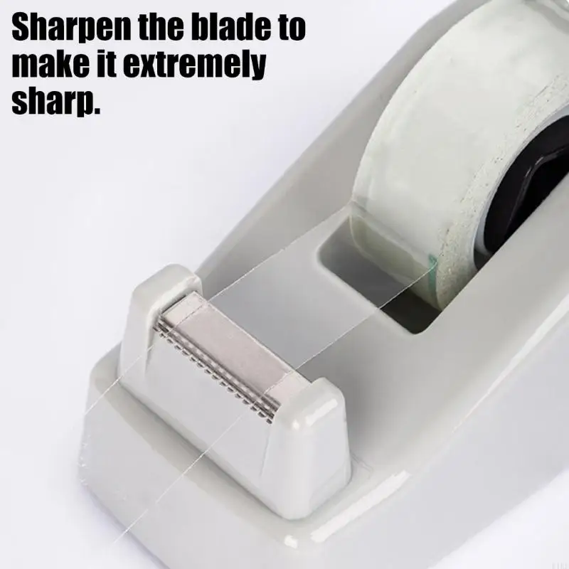 Dispensador de cinta plástica con cortador integrado para pegar - imagen 3