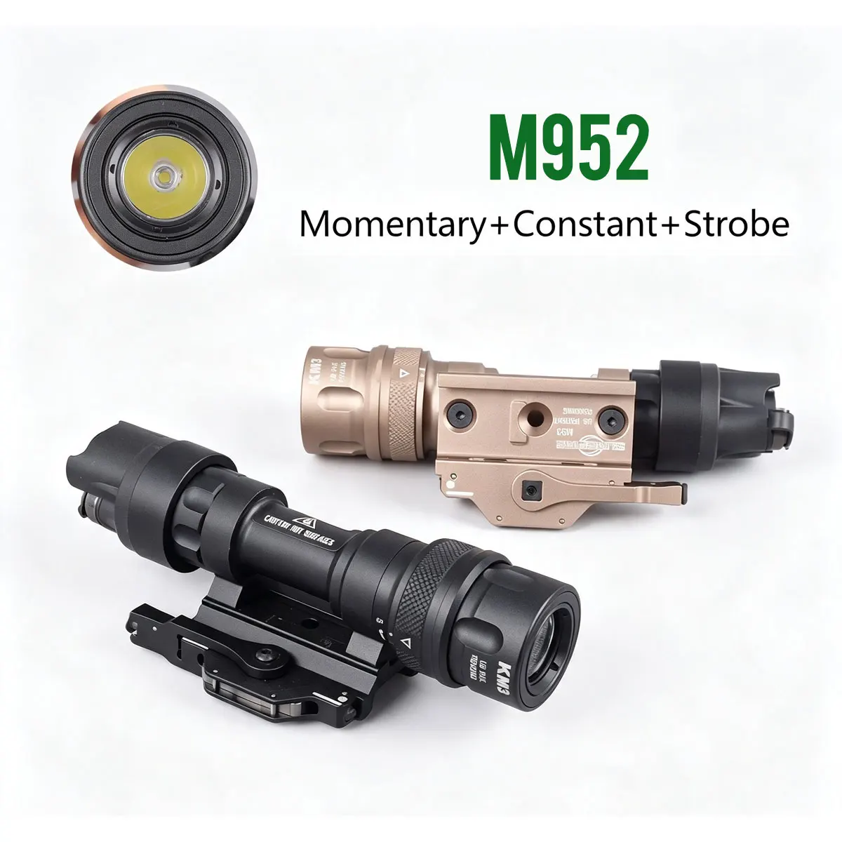SureFire M952 IR linterna táctica LED infrarroja estroboscópica QD - imagen 2