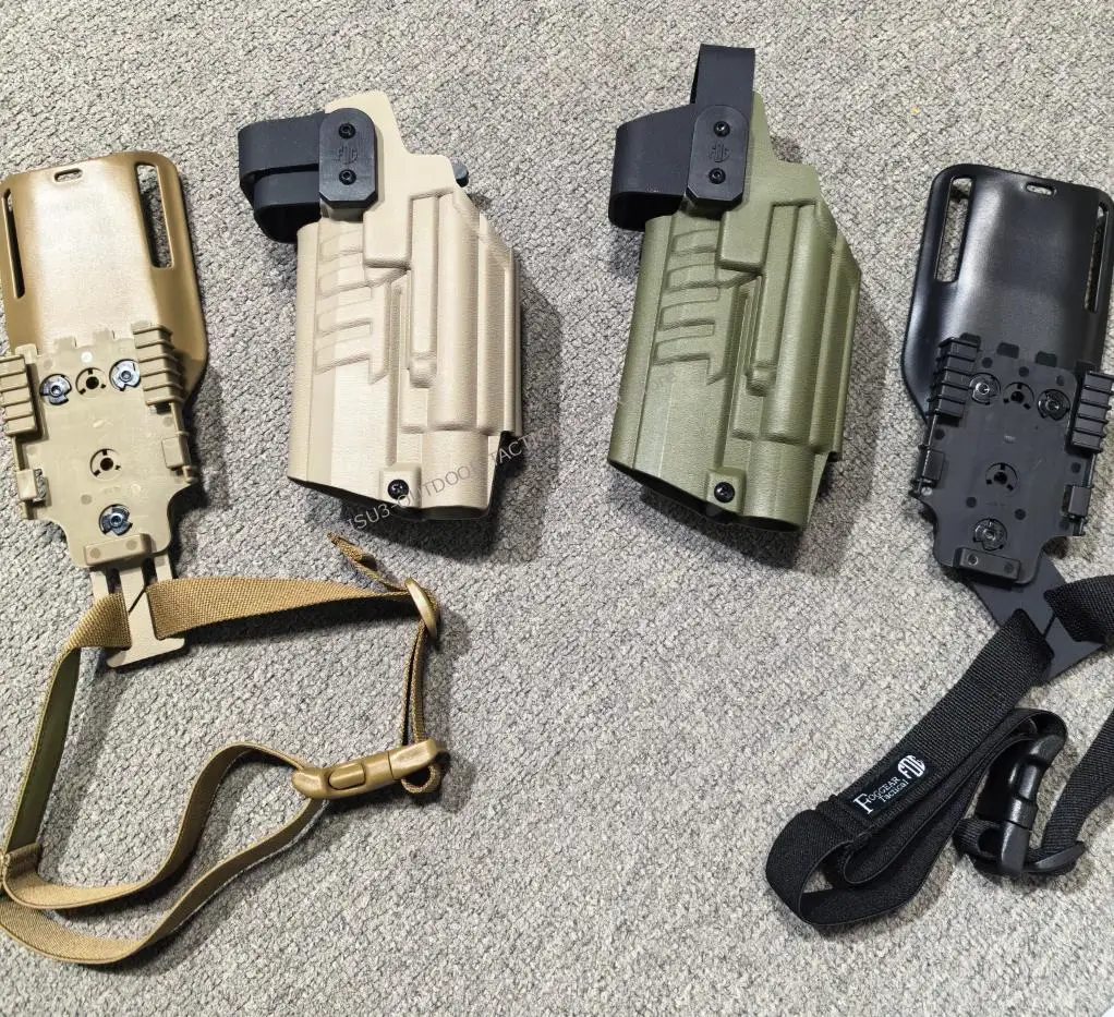 Funda táctica Kydex Glock P320, extracción rápida y bloqueo anticaídas - imagen 4