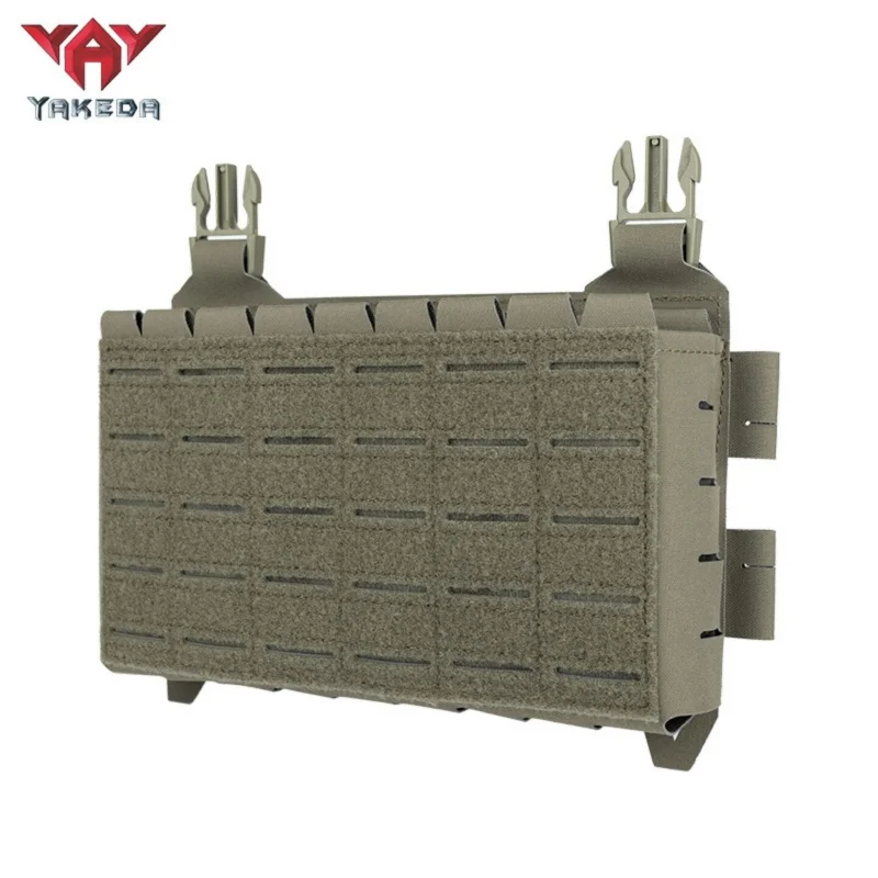 Panel frontal MOLLE táctico portacargadores doble capa