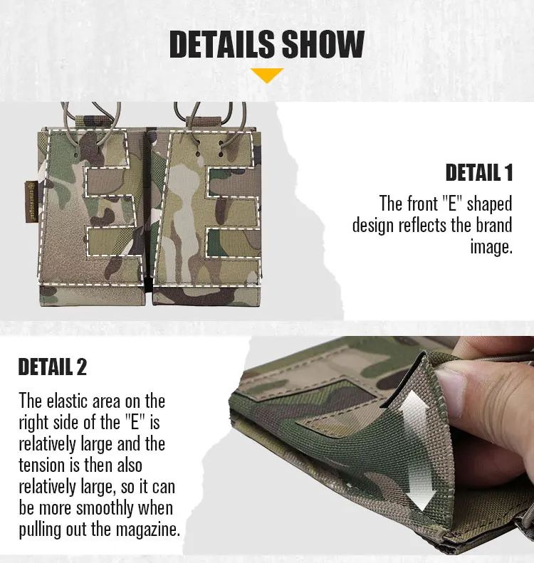 Montaje MOLLE trasero