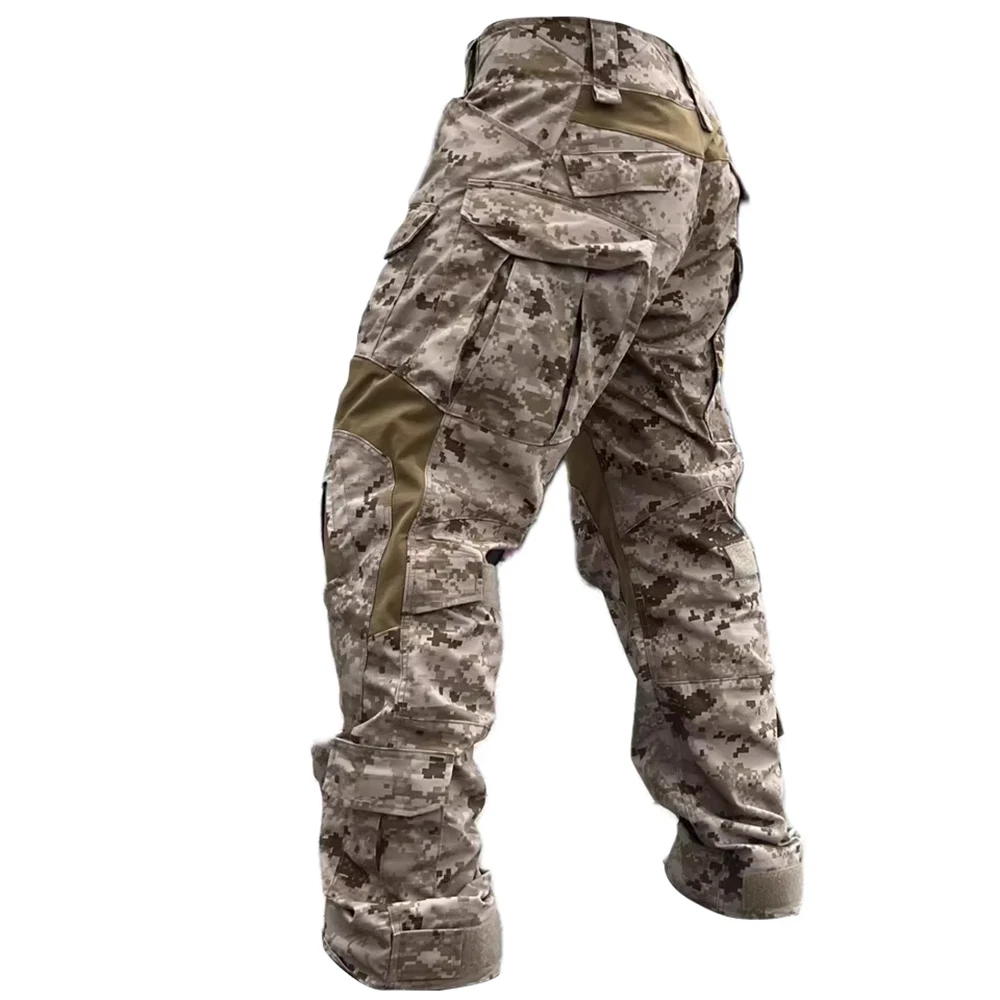Pantalones tácticos AOR1 desert frogskin GEN2 – Caza/airsoft - imagen 2