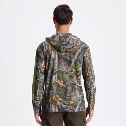 Sudadera con capucha camuflaje transpirable para outdoor y senderismo