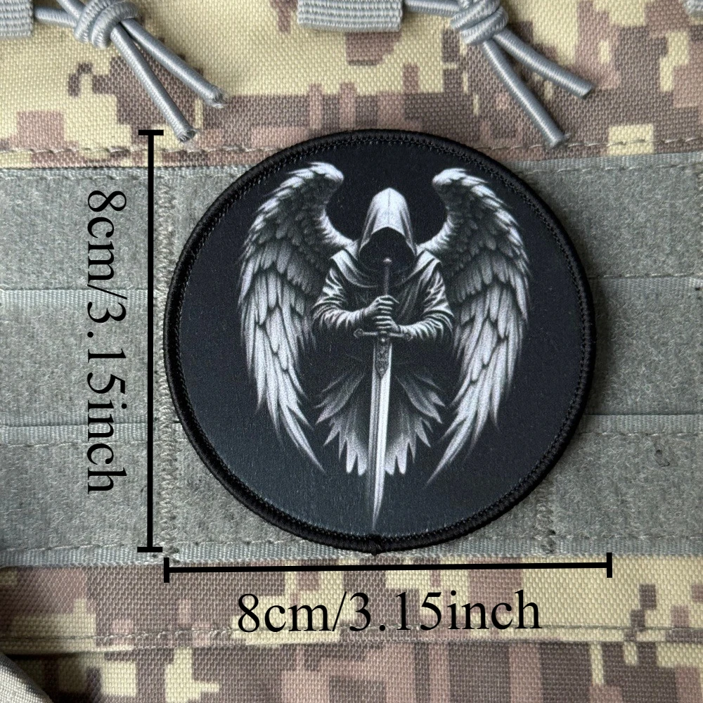 Parche táctico con velcro Chevron Ángel de la Muerte – Morale - imagen 3