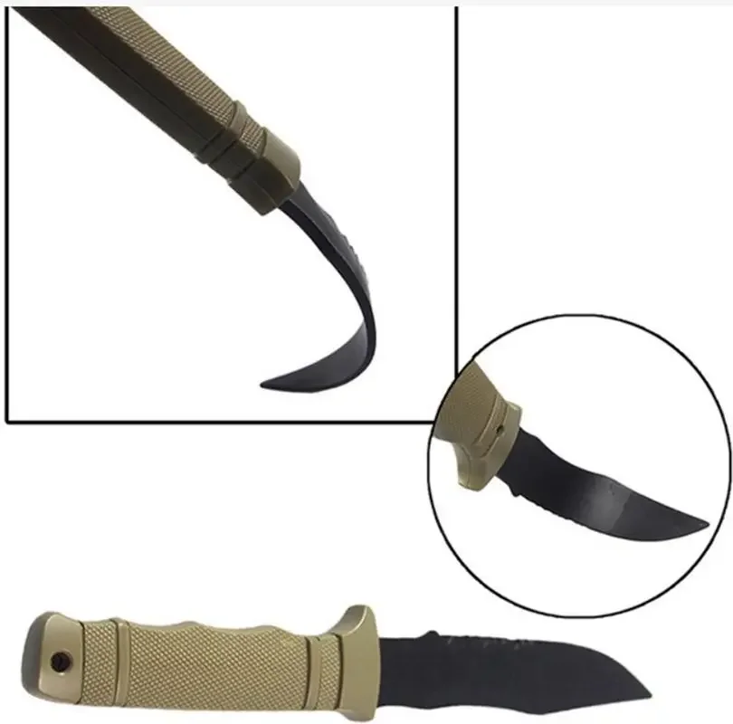Daga M9 de goma para entrenamiento táctico y cosplay - imagen 3